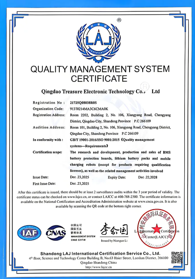 Wayboco certificate 2